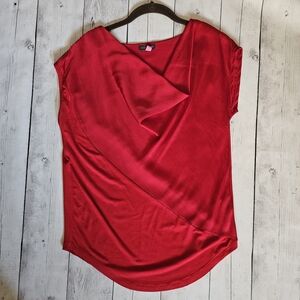 Vince Camuto Vibrant Red Blouse